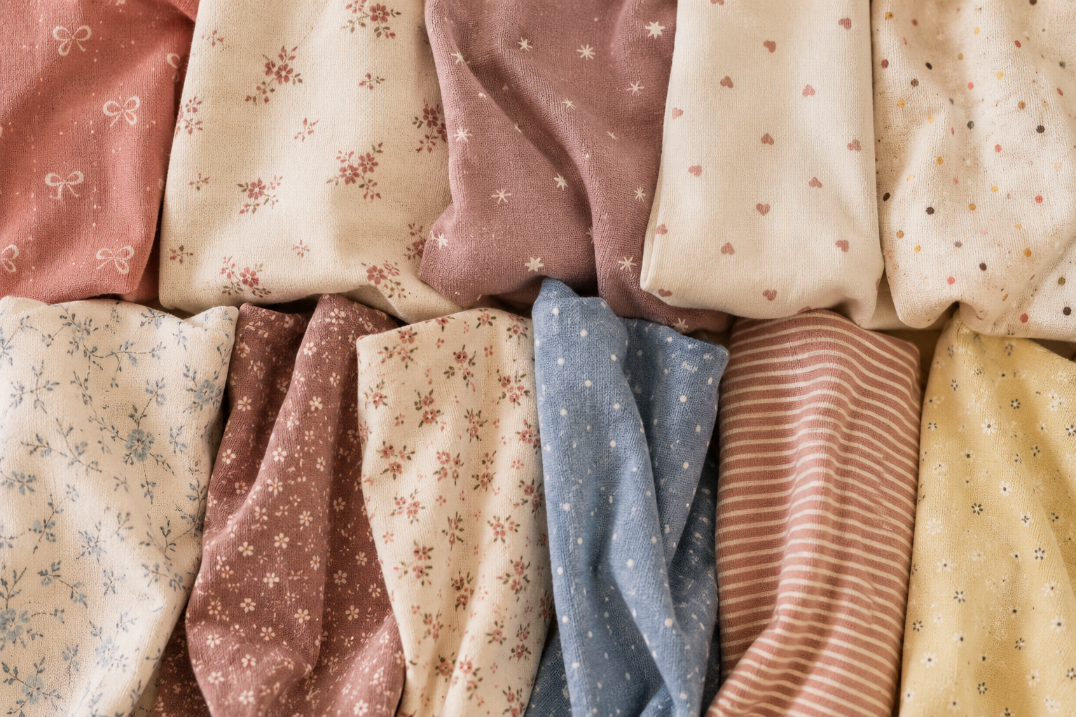 Soft TiggleFuzz-inspired clothing details